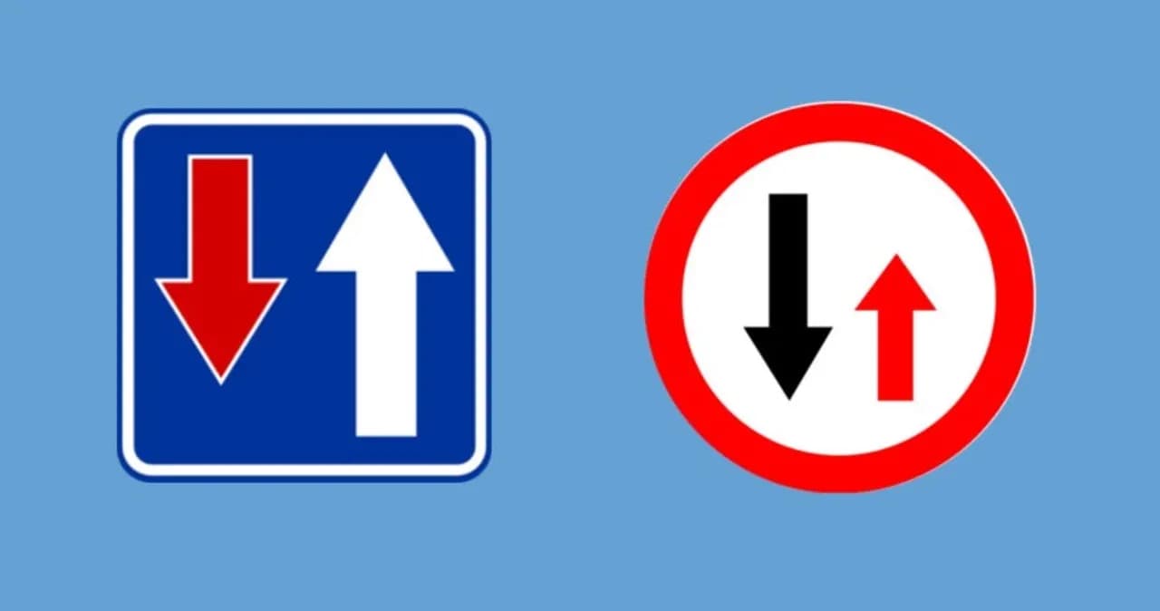 Znak Pierwszeństwa na Zwężonym Odcinku: Co oznacza ten znak? Znak Pierwszeństwa na Zwężonym Odcinku: Co oznacza ten znak?