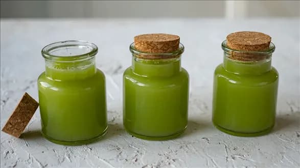 Zielony shot witaminowy