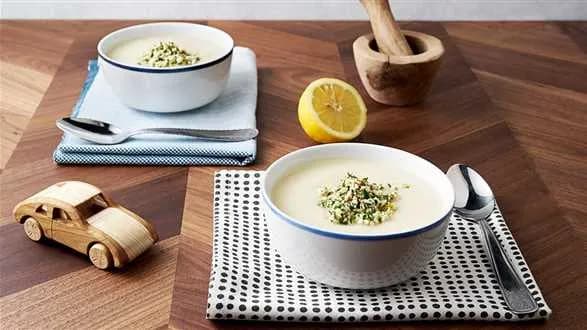 Krem z gotowanym indykiem