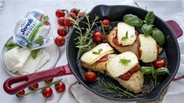 Indyk caprese