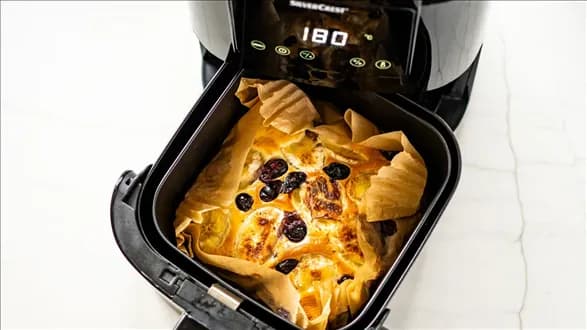 Omlet sernikowy z airfryera