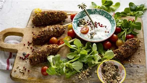 Wegańskie kofty z grilla