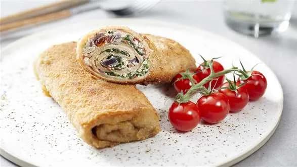 Wegańskie krokiety ze szpinakiem