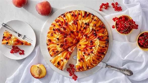 Ciasto z morelami i suszoną żurawiną