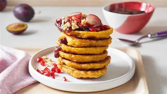 Puszyste dyniowe placuszki