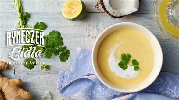 Zupa z mango z imbirem i limonką