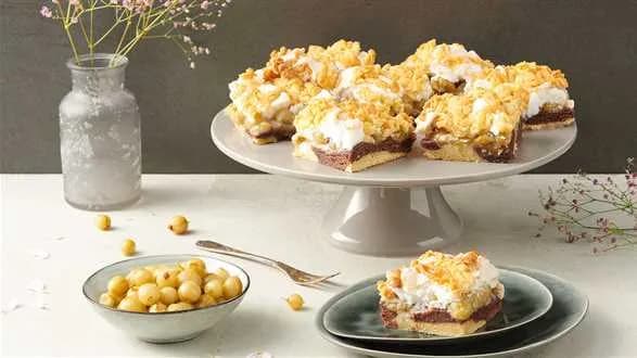 Ciasto skubaniec z agrestem