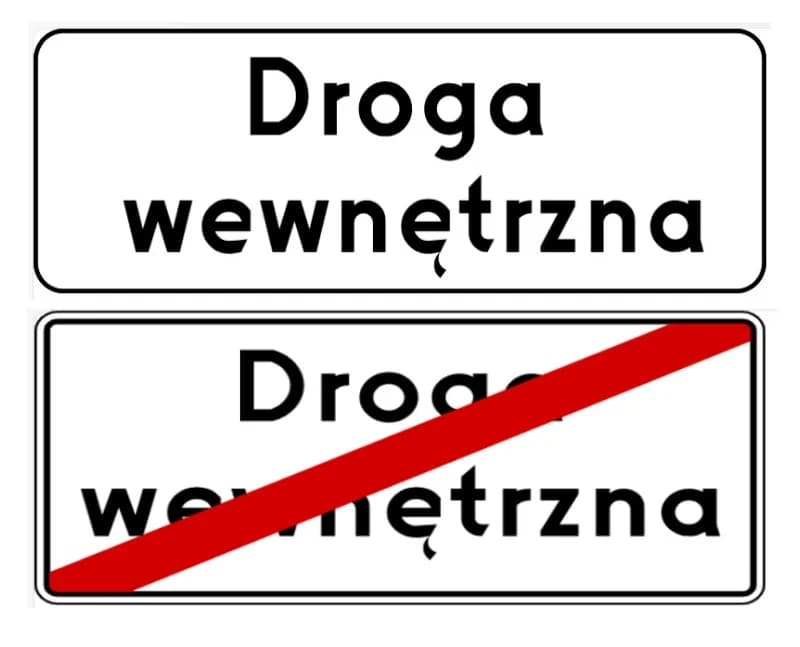 Jak rozpoznać znak drogi osiedlowej? Oto informacje dla kierowcy
