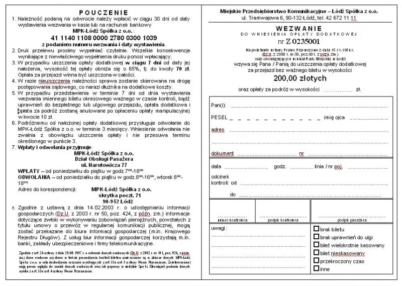 Po jakim czasie przedawnia się mandat ztm i co warto wiedzieć?