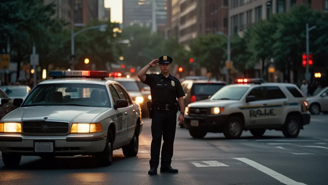 Jak bezbłędnie odczytać postawę policjanta kierującego ruchem?