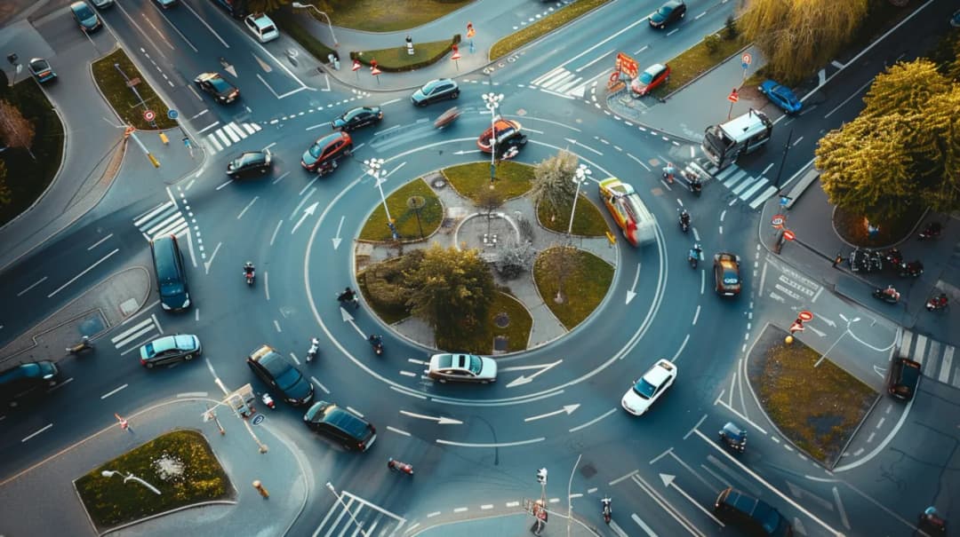 Rondo Prawo Jazdy: Jak pokonywać rondo na egzaminie?