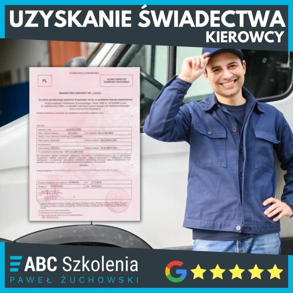 Świadectwo kierowcy – co to jest i jak je uzyskać bez problemów?