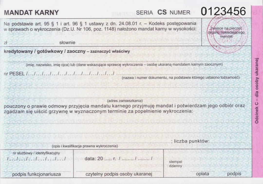 Przyjąłem mandat, czy mogę się odwołać? Poznaj swoje możliwości